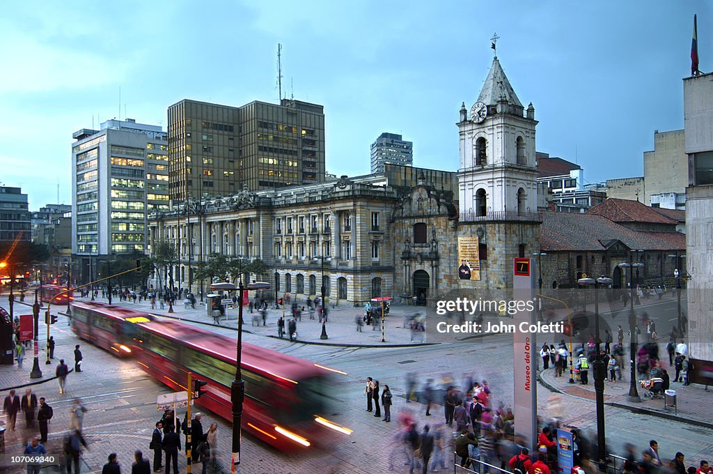 Transmilenio Bus Stop