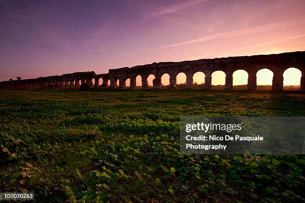 history is who we are & why we are the way we are - aqueduct stockfoto's en -beelden