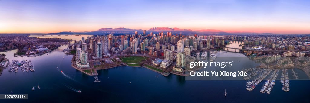 Beautiful Vancouver downtown