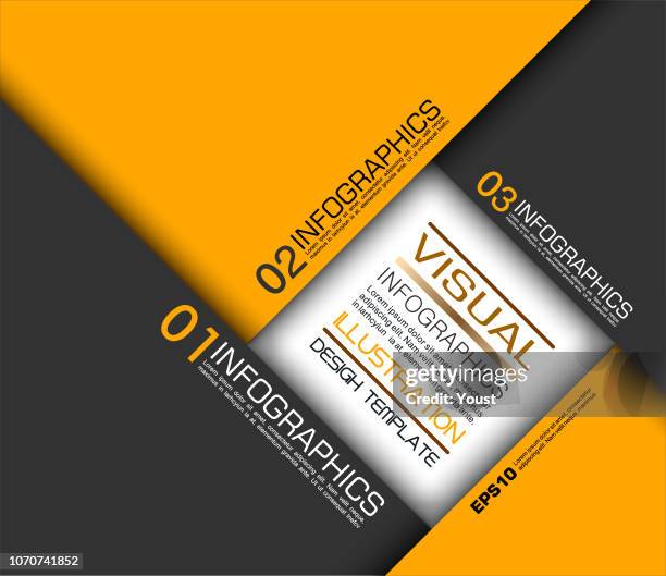 Colorful four squares infographic template Vector Image