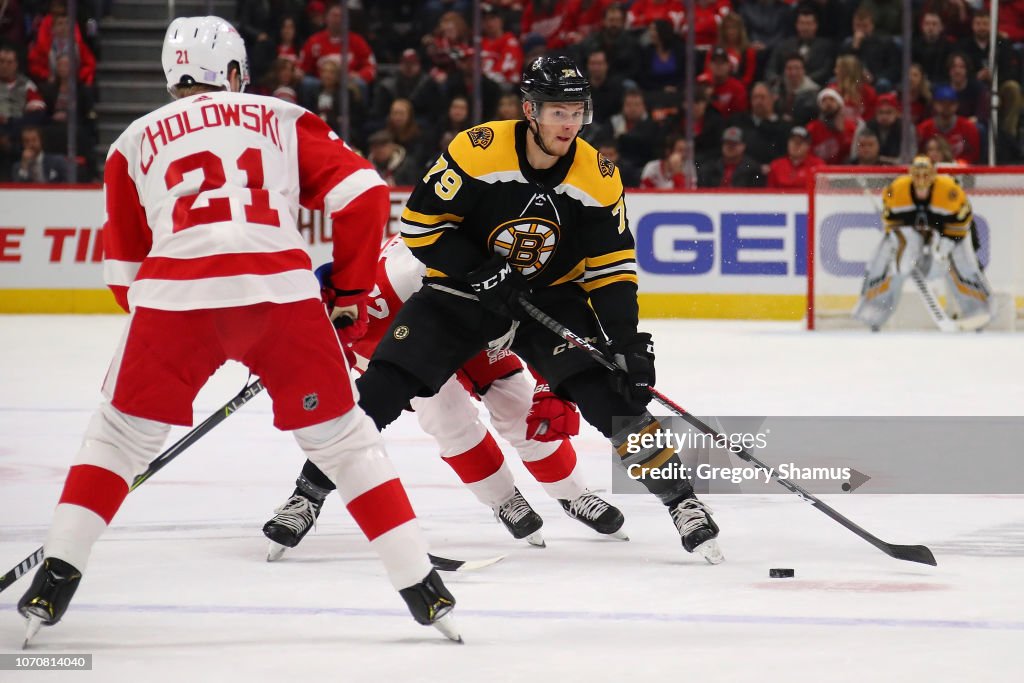 Boston Bruins v Detroit Red Wings