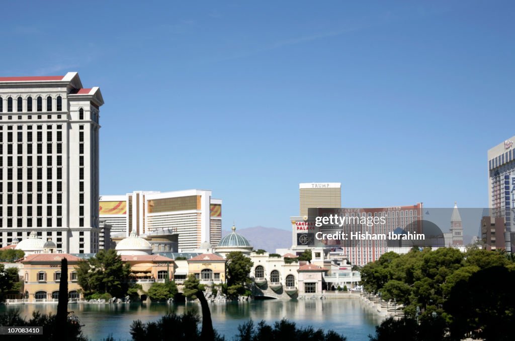 Luxury Hotels and Casinos on Las Vegas Strip, USA