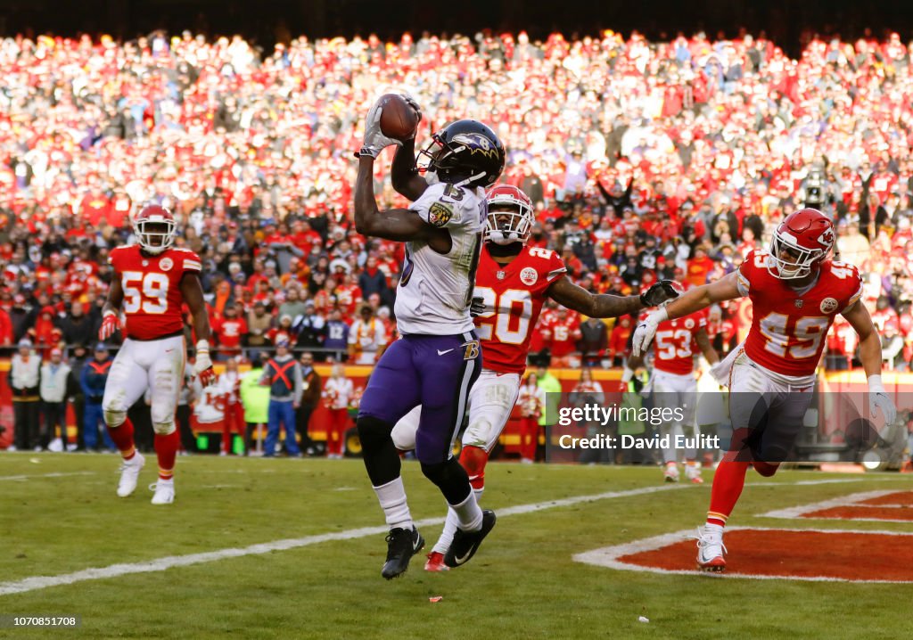Baltimore Ravens v Kansas City Chiefs