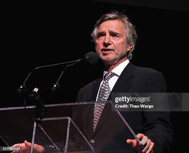 Curtis Hanson attends The Film Society of Lincoln Center's 37th Annual Chaplin Award gala>> at Alice Tully Hall on May 24, 2010 in New York City.