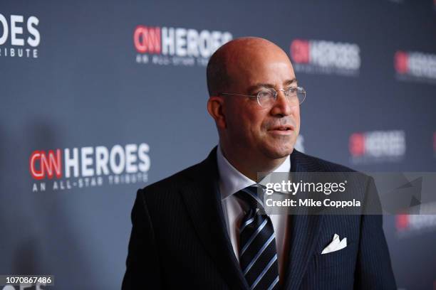 President of CNN Jeff Zucker attends the 12th Annual CNN Heroes: An All-Star Tribute at American Museum of Natural History on December 9, 2018 in New...