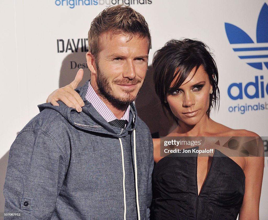 David Beckham And James Bond adidas Originals Launch Party In Los Angeles