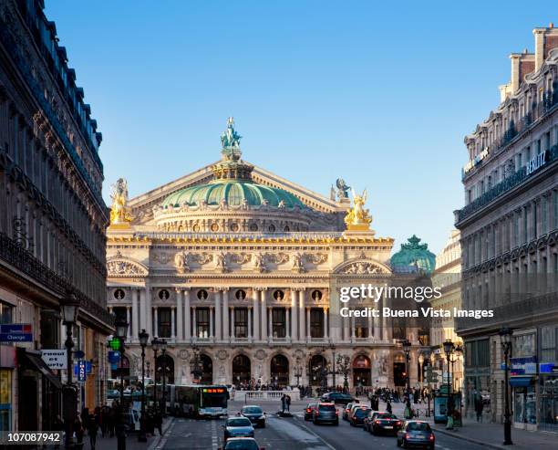 opera de paris garnier in paris, france - opera garnier stock pictures, royalty-free photos & images