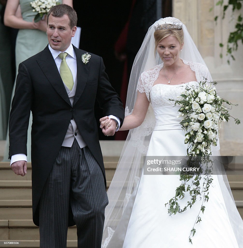 Peter Phillips 30, (L) and Autumn Kelly