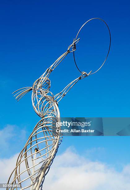 sculpture - belfast foto e immagini stock