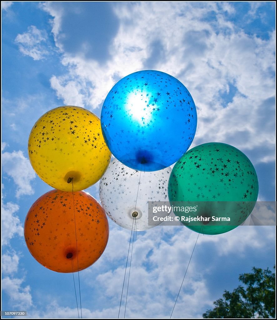 Balloons at Central Park