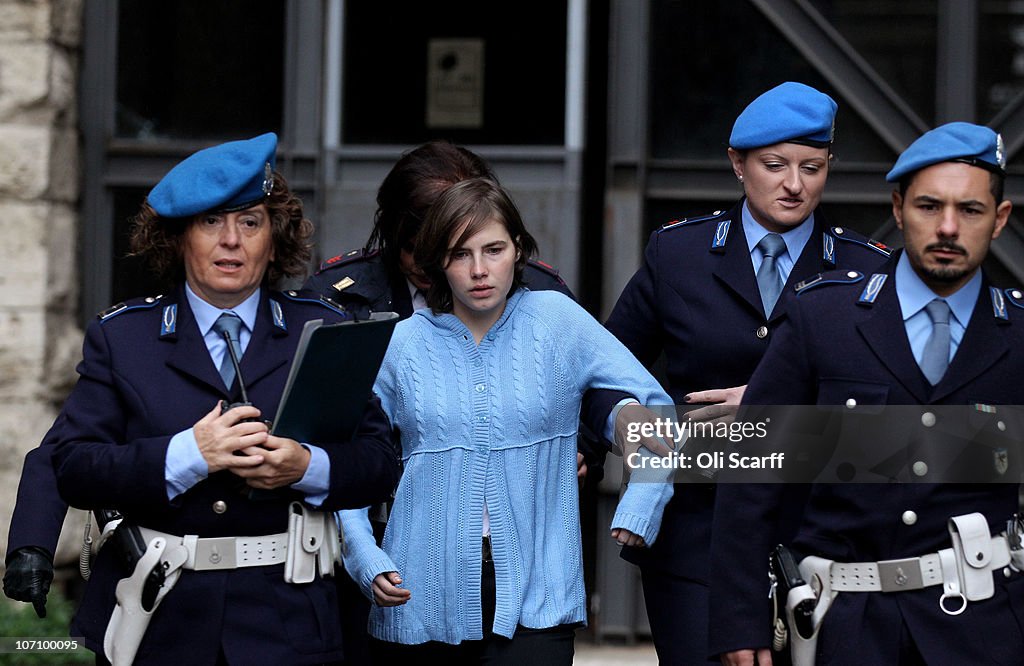 The Appeal Is Held Of Amanda Knox Over The Guilty Verdict In The Murder Of Meredith Kercher