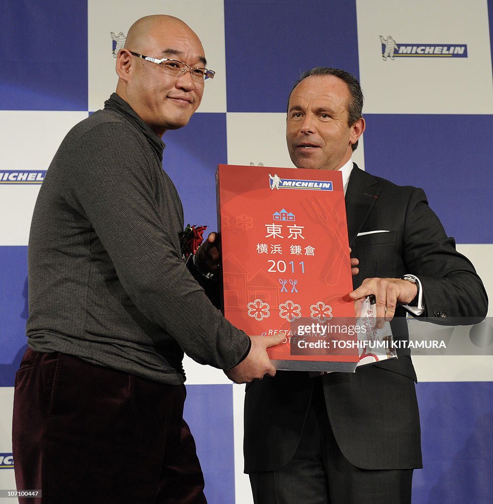 Michelin Guides director Jean-Luc Naret