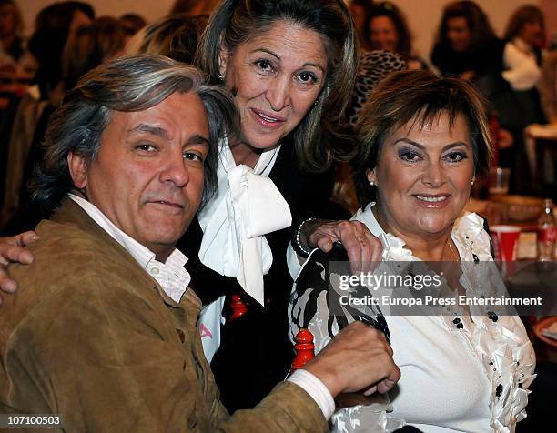 Alberto Closas jr and Marian Conde attend 'Rastrillo Nuevo Futuro' at La Pipa in Casa de Campo on November 23, 2010 in Madrid, Spain.