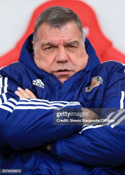 11th May 2016 - Barclays Premier League - Sunderland v Everton - Sunderland manager Sam Allardyce - .