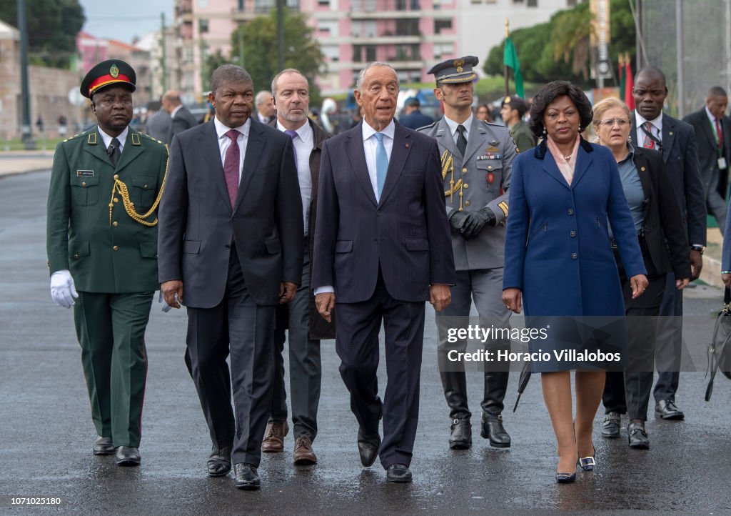 Portugal Hosts President of Angola On A State Visit