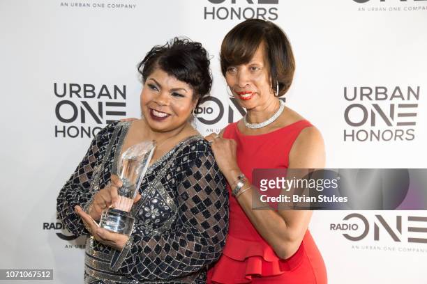 April Ryan and Catherine Pugh attend 2018 Urban One Honors at The Anthem on December 9, 2018 in Washington, DC.