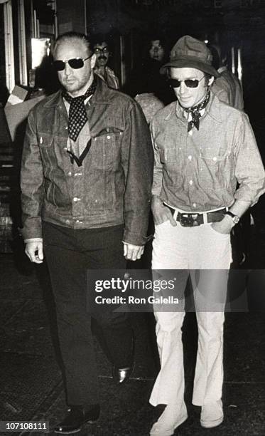 Marlon Brando and Dick Cavett sighted in Chinatown in New York City at approximately 9:30pm looking for an Asian Restaurant.