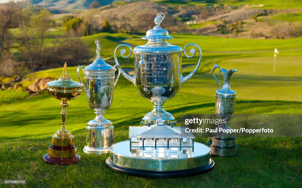Golf - Major Championships and Ryder Cup Trophies