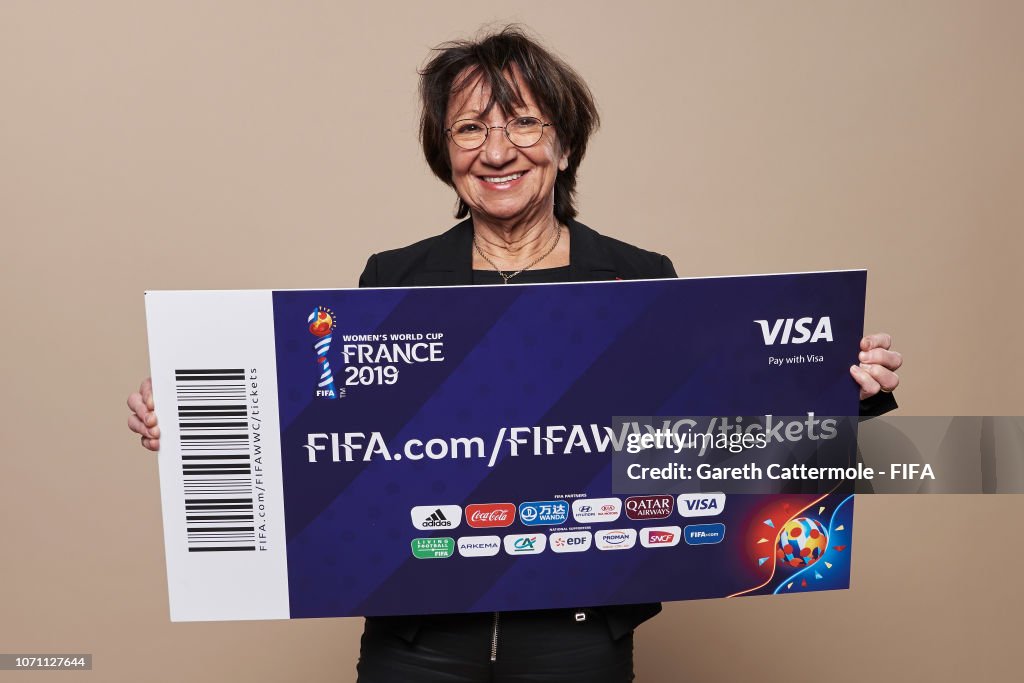 Final Draw for the FIFA Women's World Cup 2019 France - Studio Portraits