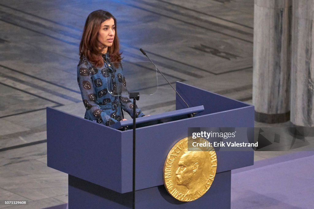 Nobel Peace Prize Award Ceremony 2018