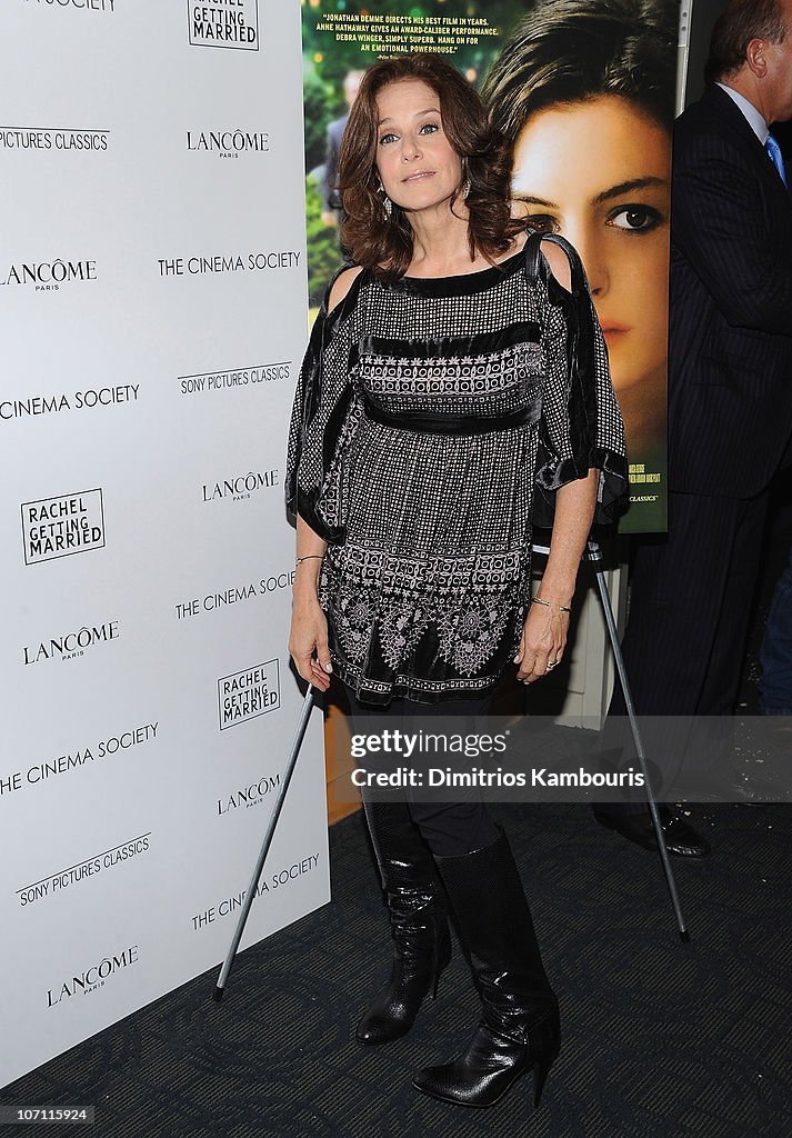 The Cinema Society and Lancome Host a Screening of "Rachel Getting Married" - Inside Arrivals