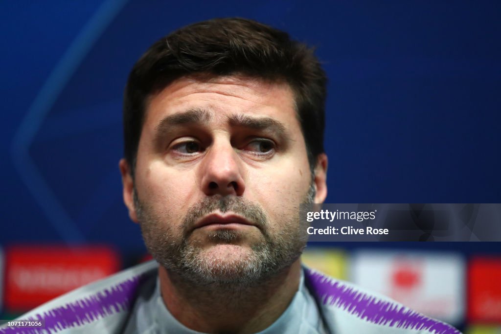 Tottenham Hotspur Training and Press Conference