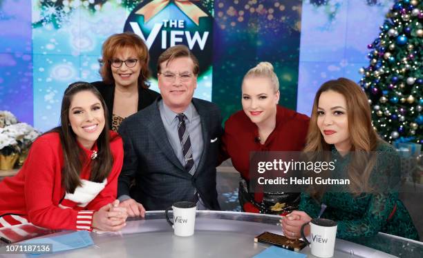 Michael Bloomberg and Aaron Sorkin are the guests today, Monday 12/10/18 on Walt Disney Television via Getty Images's "The View." "The View" airs...