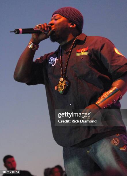 Clan during 21st Annual SXSW Film and Music Festival - BMI Presents Public Enemy, X-Clan and Ozomatli at Town Lake Stage in Austin, Texas, United...