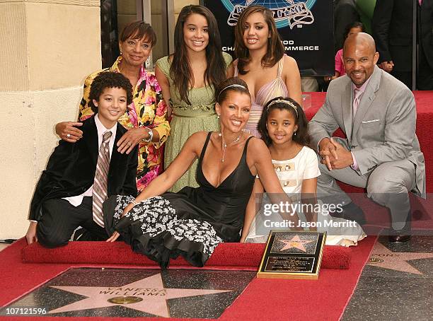 Vanessa Williams, children and brother Chris Williams