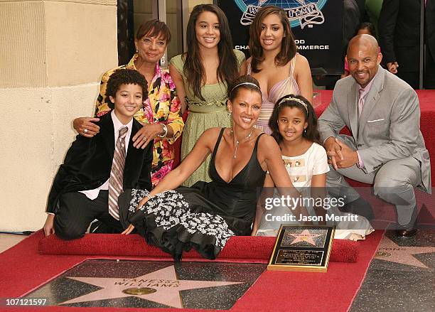 Vanessa Williams, children and brother Chris Williams