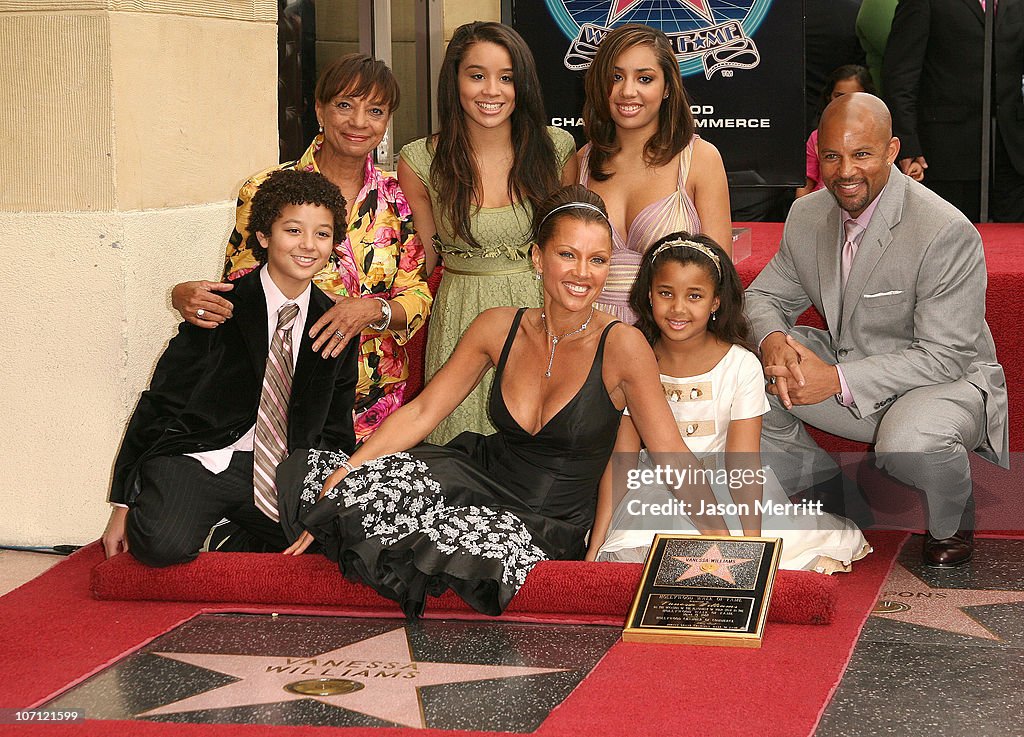 Vanessa Williams Celebrates Her Birthday With a Star On The Hollywood Walk of Fame