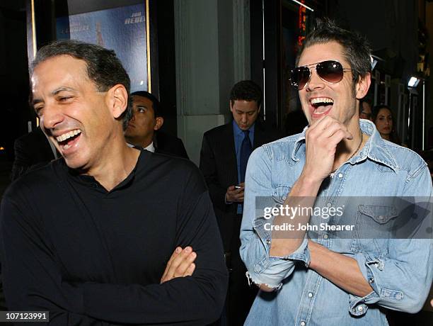 Van Toffler and Johnny Knoxville during "Blades of Glory" Los Angeles Premiere - Red Carpet at Mann's Chinese Theater in Hollywood, California,...