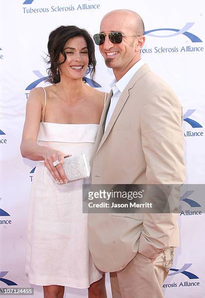 Stephen Kay and Teri Hatcher during 6th Annual Comedy For A Cure Hosted by Tuberous Sclerosis Alliance at The Music Box Theatre in Hollywood,...