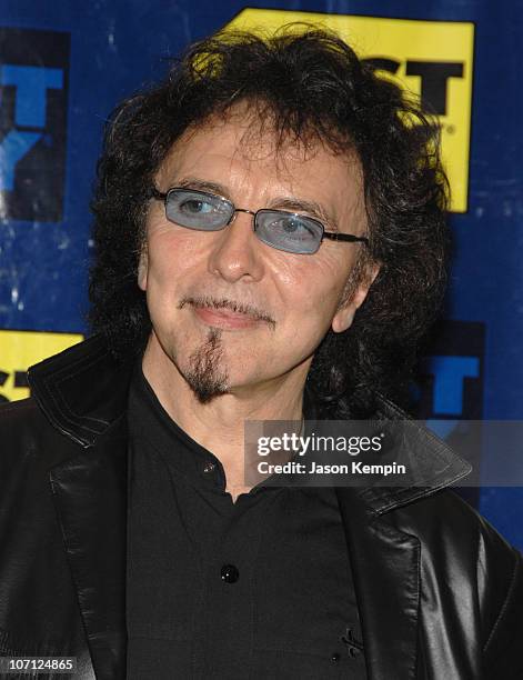 Tony Iommi during Black Sabbath In-Store Appearance For "Heaven and Hell: The Dio Years" - April 3, 2007 at Best Buy - 5th Avenue in New York City,...