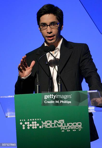 Justin Long, host during Movieline's Hollywood Life 9th Annual Young Hollywood Awards - Show at Henry Fonda Theater in Los Angeles, California,...