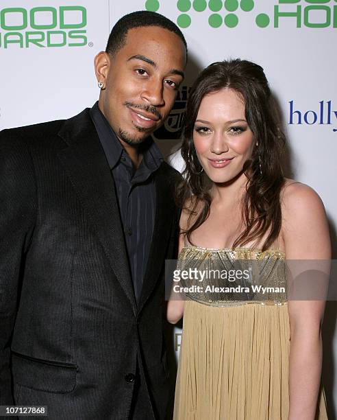 Chris "Ludacris" Bridges and Hilary Duff during Movieline's Hollywood Life 9th Annual Young Hollywood Awards - Sponsor Arrivals at Henry Fonda...