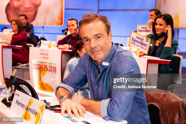 Hannes Jaenicke during the 23rd RTL Telethon on November 22, 2018 in Huerth, Germany.
