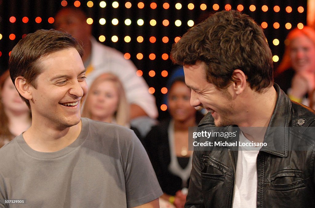 The Cast of "Spider-Man 3" Visits MTV's "TRL" - May 1, 2007