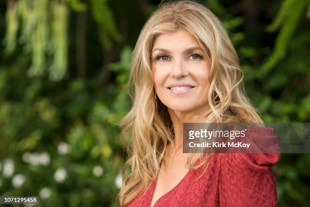 Actress Connie Britton is photographed for Los Angeles Times on October 25, 2018 in Beverly Hills, California. PUBLISHED IMAGE. CREDIT MUST READ:...