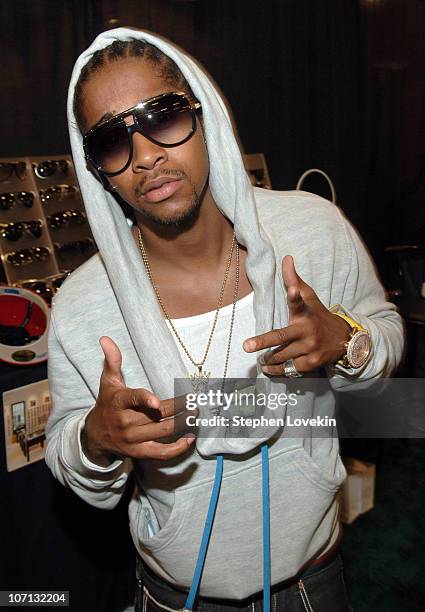 Omarion wearing Marc Jacobs 098/s during Z100's Zootopia 2007 - Solstice Sunglass Boutique and Safilo USA at On 3 Productions Suites at Nassau...