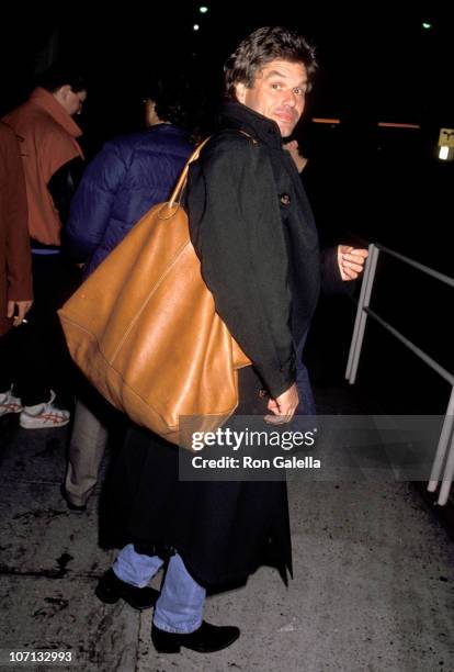 Harry Hamlin during Harry Hamlin and Nicollette Sheridan Sighting at Spago in West Hollywood - November 10, 1990 at Spago in West Hollywood,...