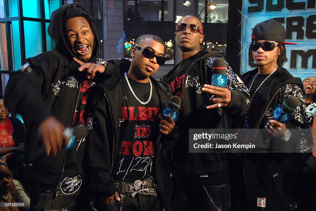 Pretty Ricky Mtv Pretty Ricky during Robin Thicke, Pretty Ricky and Coco Chanel Visit ...