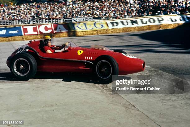 Luigi Musso, Ferrari 246, Grand Prix of Monaco, Circuit de Monaco, 18 May 1958.