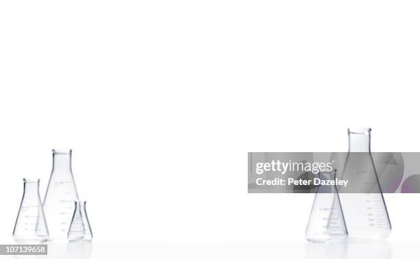 landscape out of focus flasks with copy space - beuta foto e immagini stock