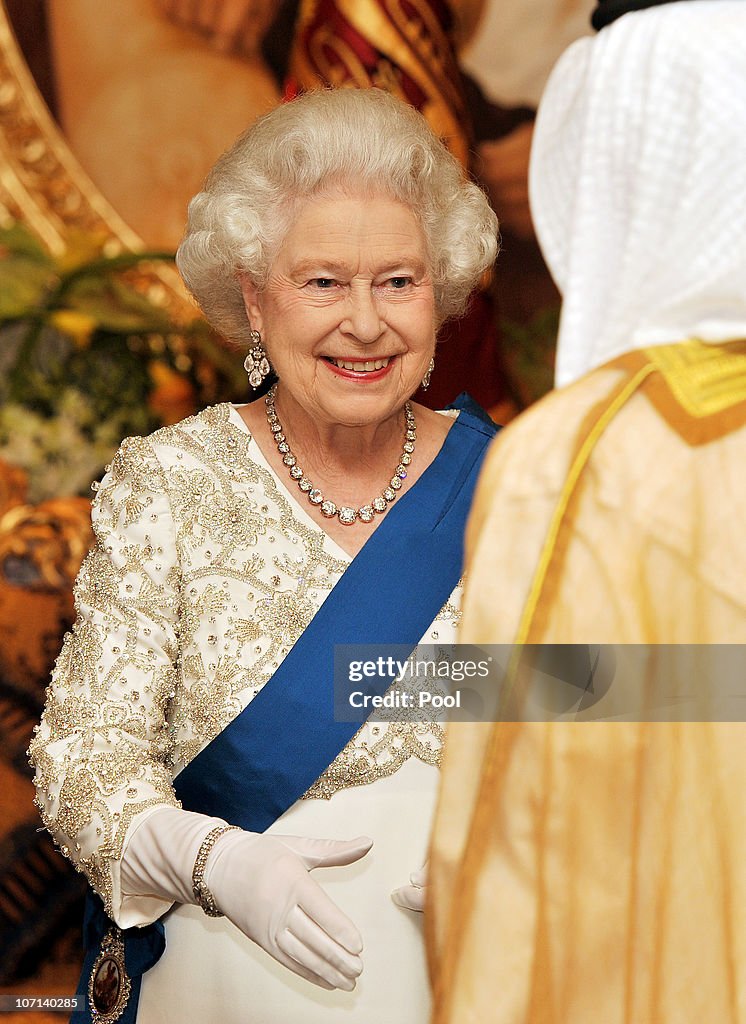 Queen Elizabeth II And Prince Philip Visit Abu Dhabi - Day 2