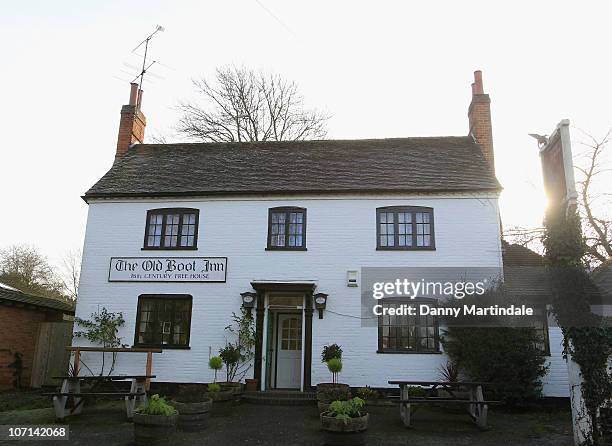 General views of the pub 'The Old Boot Inn' where Kate Middleton has reportedly been seen courting HRH Prince William on November 24, 2010...