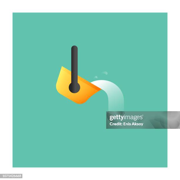 metallurgical engineering icon - foundry stock illustrations