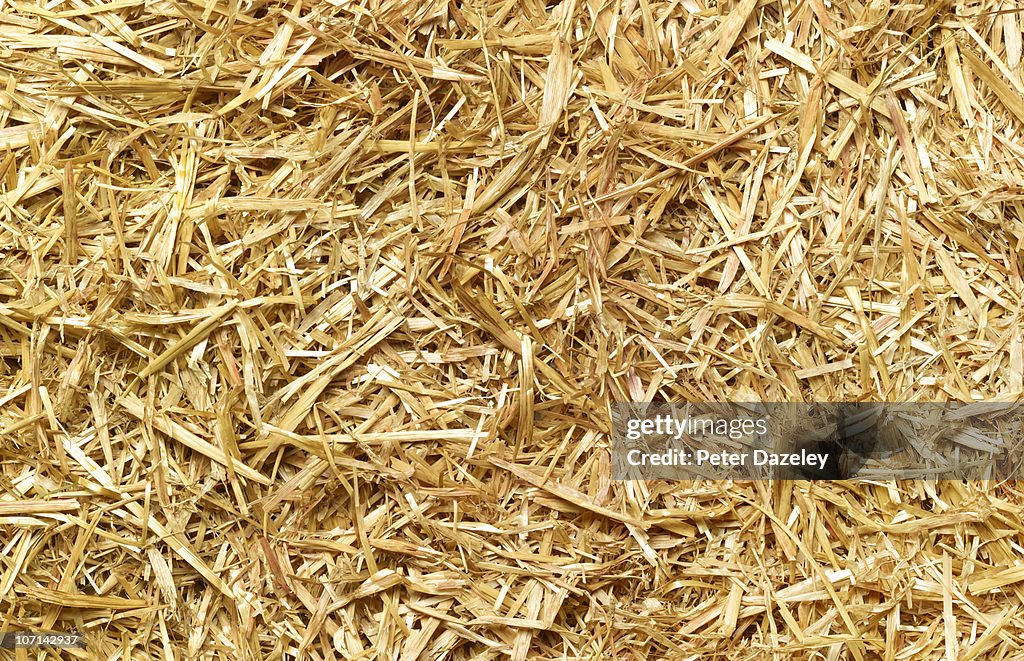 Straw full frame background