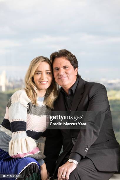 Actress Emily Blunt and director Rob Marshall are photographed for Los Angeles Times on October 17, 2018 in New York City. PUBLISHED IMAGE. CREDIT...