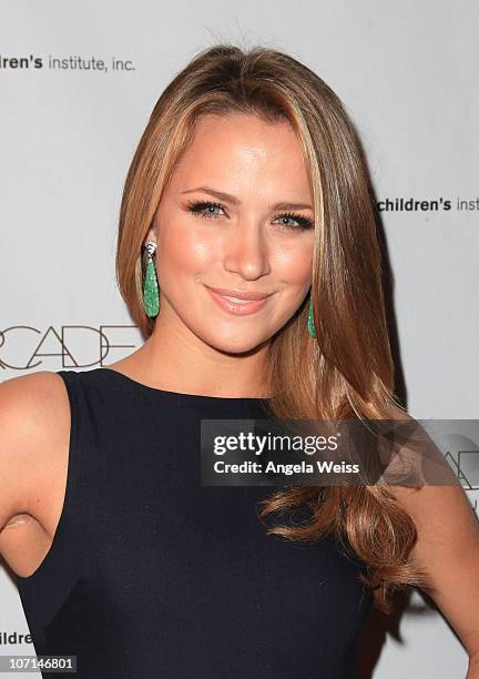 Actress Shantel Van Santen arrives at ARCADE Boutique's 'The Autumn Party' benefiting Children's Institute, Inc at The London West Hollywood Hotel on...